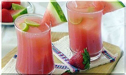 Watermelon juice 