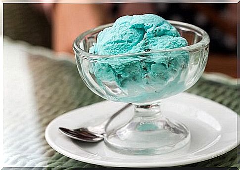 green tea ice cream