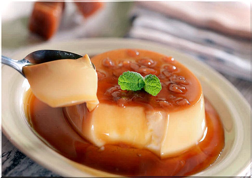 coconut flan