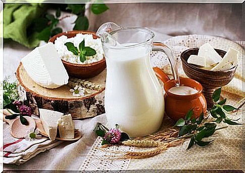 Milk to decrease the consumption of cholesterol.