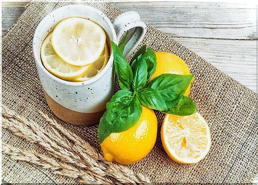 lemon tea for headache