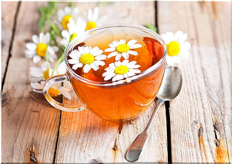 chamomile tea for headache