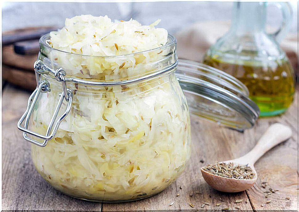 Fermented cabbage is one of the fermented foods that can be good to eat