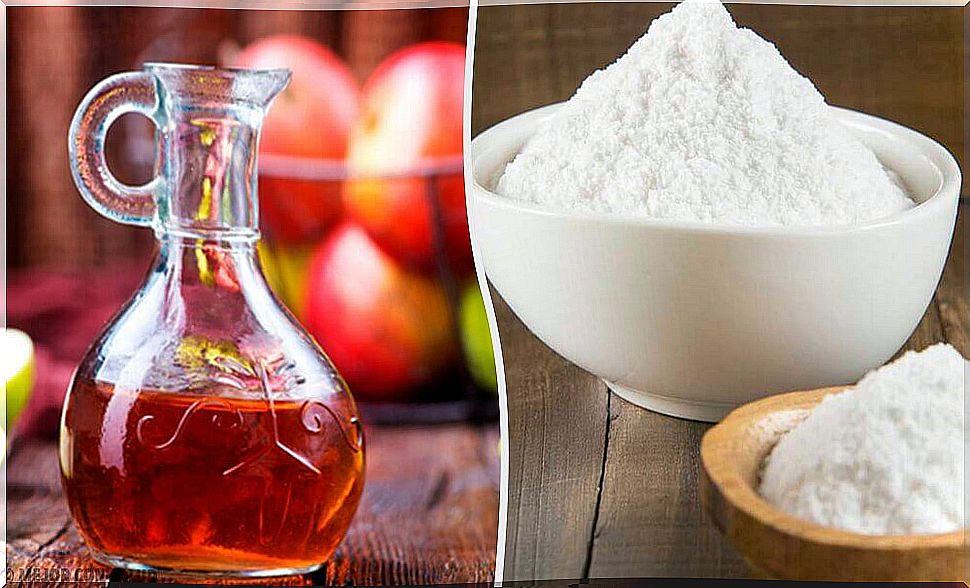 sodium bicarbonate and apple cider vinegar remedy